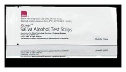 Abbott iScreen Saliva Alcohol Test Strips