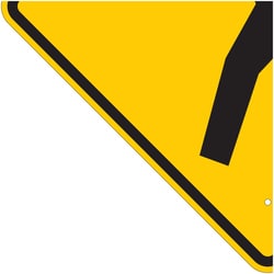 Brady™ Traffic Sign: CROSSWALK (w/Picto)