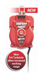 未使用品 Miller Division クルーザー Tail block Miller TurboLite 6-Foot Personal Fall Limiter with Unit End