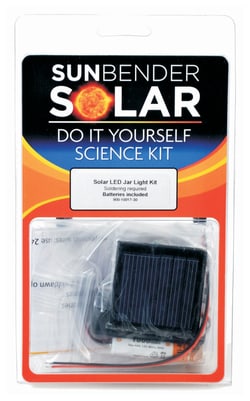 Sundance Solar Sunbender Do-It-Yourself Solar LED Jar Light Kit-Soldering:Education