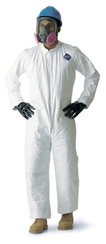 DuPont™ Tyvek™ 400 Coveralls, 125S Series, Elastic Wrists and Ankles
