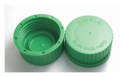 DWK Life Sciences Kimble GL 45 Polypropylene Color Coded Screw Thread Caps Green | Buy Online | DWK Life Sciences | Fisher Scientific