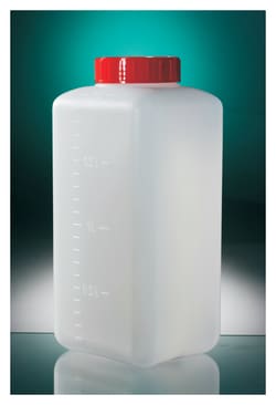Corning&trade;&nbsp;HDPE Square Bottles