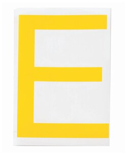 Brady&trade;&nbsp;ToughStripe&trade; Die-Cut Floor Marking Letter E