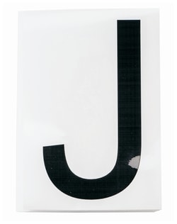 Brady™ ToughStripe™ Die-Cut Floor Marking Letter J