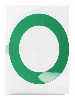 Brady&trade;&nbsp;ToughStripe&trade; Die-Cut Floor Marking Letter O