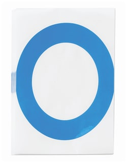 Brady&trade;&nbsp;ToughStripe&trade; Die-Cut Floor Marking Letter O