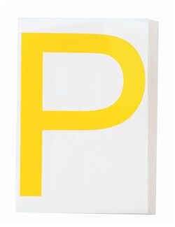 Brady&trade;&nbsp;ToughStripe&trade; Die-Cut Floor Marking Letter P