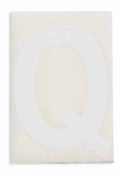 Brady&trade;&nbsp;ToughStripe&trade; Die-Cut Floor Marking Letter Q