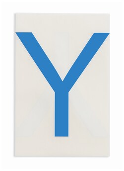 Brady&trade;&nbsp;ToughStripe&trade; Die-Cut Floor Marking Letter Y