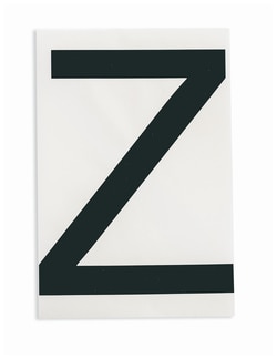 Brady ToughStripe Die-Cut Floor Marking Letter Z