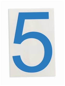 Brady&trade;&nbsp;ToughStripe&trade; Die-Cut Floor Marking Number 5