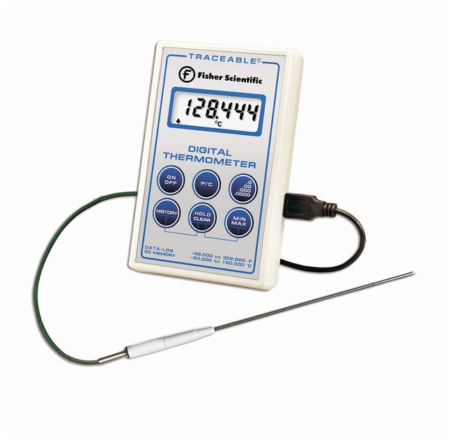 Fisherbrand™ Thermomètres numériques Traceable™ With generalpurpose