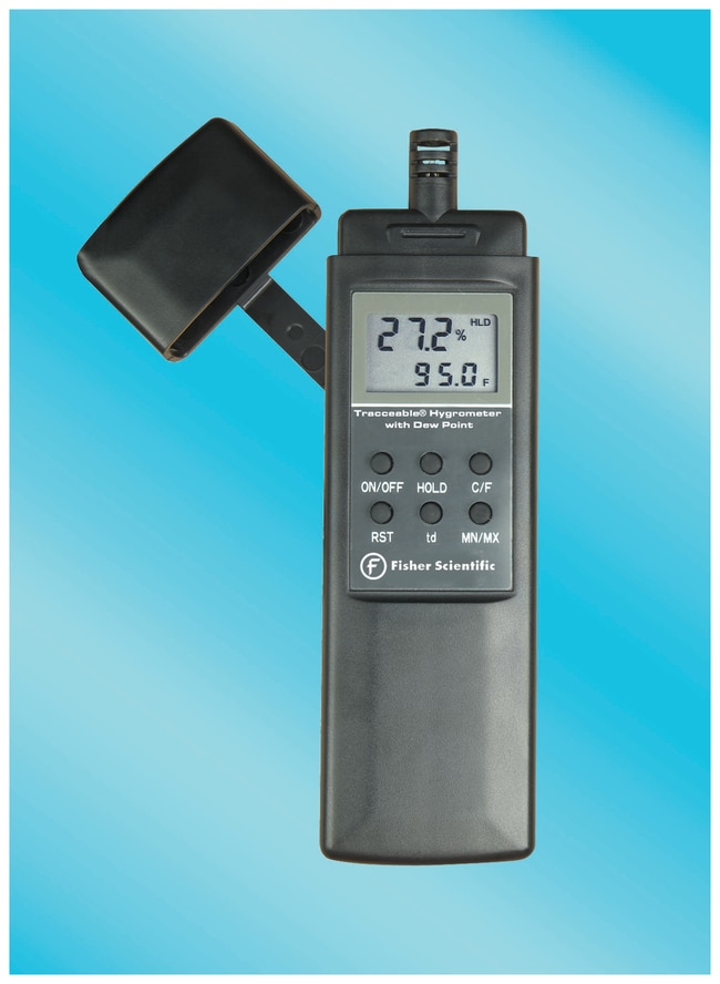 Fisherbrand Traceable Pocket Hygrometer/Dew Point/Thermometer