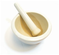 Eisco Mortar and Pestle Set Capacity: 275 ml:Mixers, Quantity: Each of