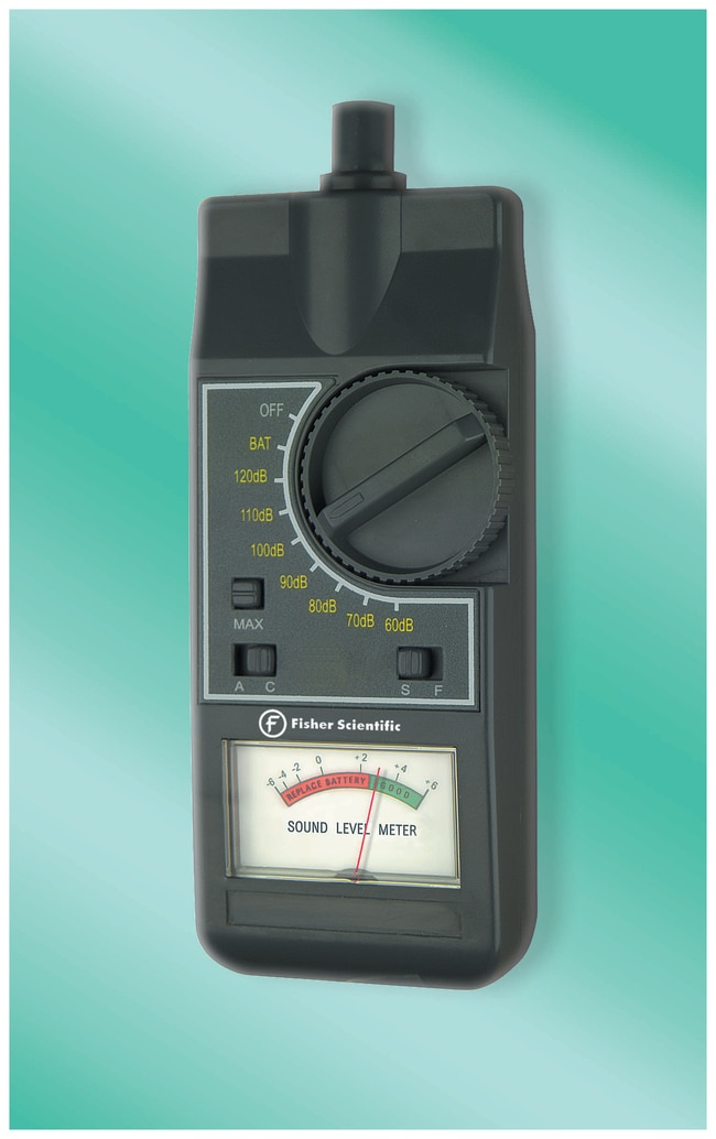 Fisherbrand™ Traceable™ Analog Sound Meter Traceable Analog Sound Meter Medidores del nivel de