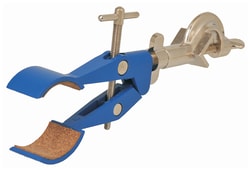Eisco™ Premium Two Prong Clamp w/ Boss Head Attachment