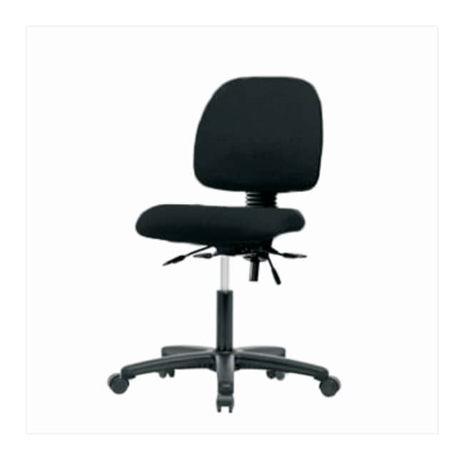 Fisherbrand Low Form Fabric Chairs Without Arms Desk