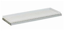 Justrite™ SpillSlope™ Steel Shelf with Polyethylene Tray for 17/30/45 Gallon Safety Cabinets