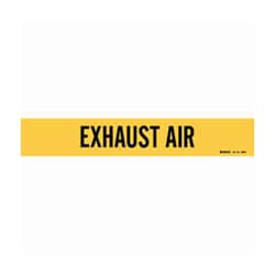 Brady™ Duct Markers: EXHAUST AIR
