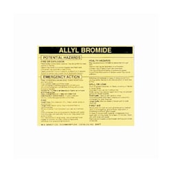 Brady™ Hazardous Material Label: ALLYL BROMIDE