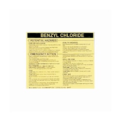 Brady™ Hazardous Material Label: BENZYL CHLORIDE