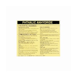 Brady™ Hazardous Material Label: PHTHALIC ANHYDRIDE