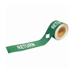 Brady&trade;&nbsp;Self-Sticking Pipe Marker Labels: RETURN
