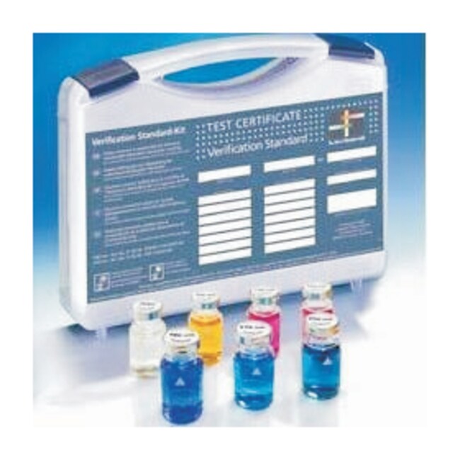 LOVIBOND™ Kit estándar de verificación para colorímetro MD600 Kit de comprobación estándar