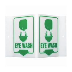 Brady&trade;&nbsp;Acrylic First Aid, Eyewash &amp; Medical Sign: EYE WASH