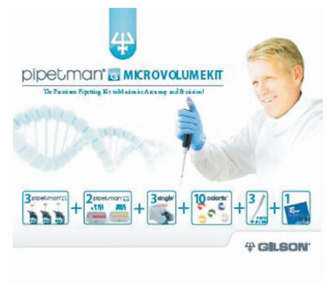 GilsonPIPETMAN G Microvolume Starter Kit Microvolume kitPipettes