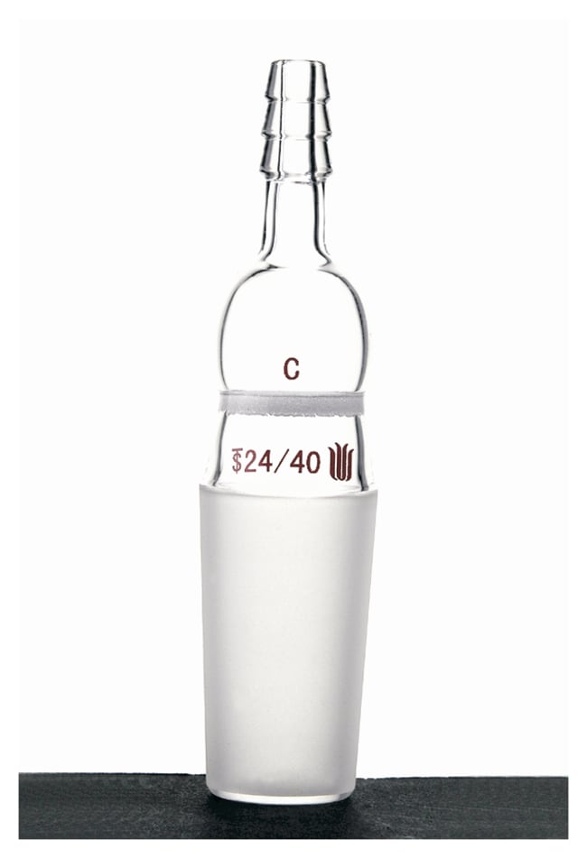 Chemglass Life Sciences Adapter, Inlet, Fritted Disc, 19/22