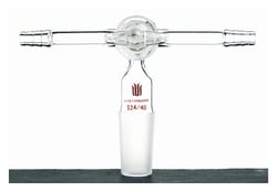Synthware Vacuum/Inert Gas Adapters with T-bore Glass or PTFE Resin Stopcock 14/20 | Buy Online | Synthware&trade; | Fisher Scientific