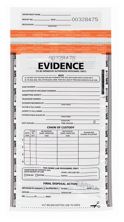 Ampac&trade;&nbsp;KeepSafe&trade; Clear Tamper-Evident Evidence Bags