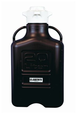 Justrite&trade;&nbsp;Polypropylene, Dark Amber Carboy