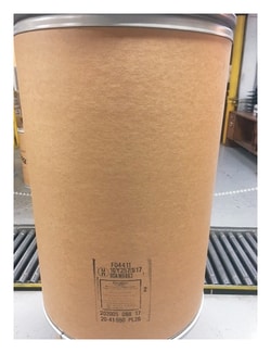 Youngstown Barrel & Drum Fiber 41 Gal Lock Rim, Poly Cover w/GSKT