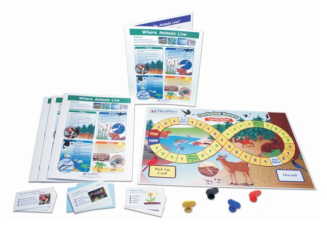 NewPath Learning Where Do Animals Live Learning Center, Grades 1 - 2 ...