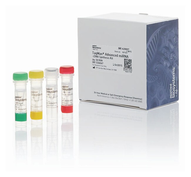 TaqMan™ TaqMan™ Advanced miRNA cDNA Synthesis Kit 50 Reactions Real ...