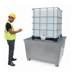Youngstown Barrel & Drum&nbsp;Ultra-IBC Spill Pallets, Steel