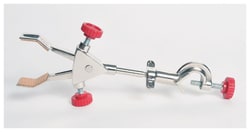 United Scientific 2 Prong Extension Clamp with Boss Head and Grips:Clamps