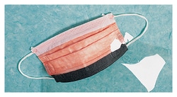 Ansell Fluidshield Fog-Free Procedure Mask with Wraparound Splashguard