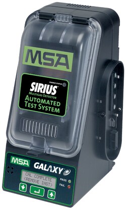 MSA GALAXY Automated Test and calibration System:Industrial Hygiene and
