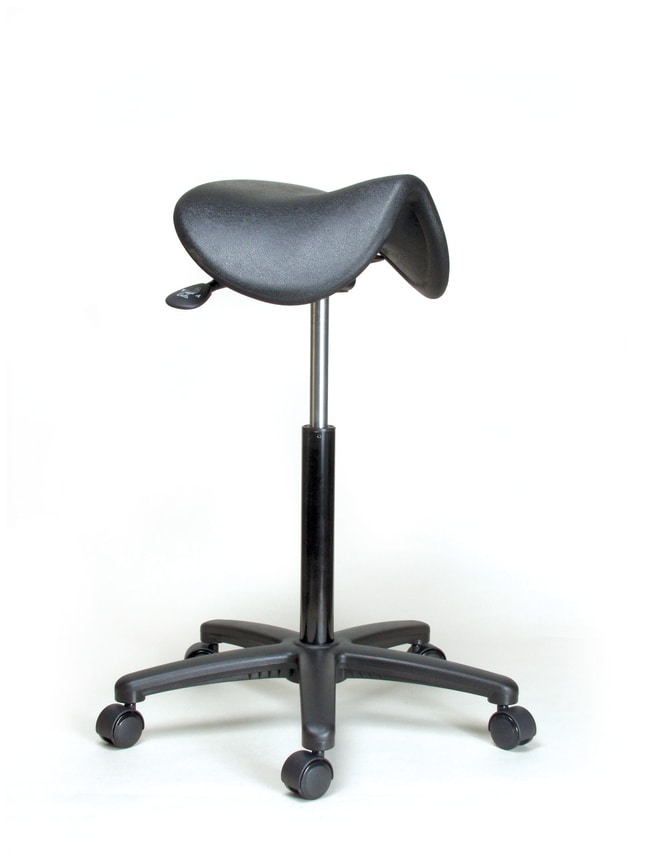 Fisherbrand Polyurethane Saddle Stool Standing Height Standing Height