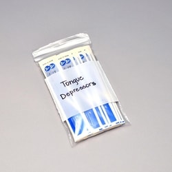Elkay Plastics Company Bag Reclosable Clear with Zip Closure and White Block 4 mil 5 X 8 1,000 per Case