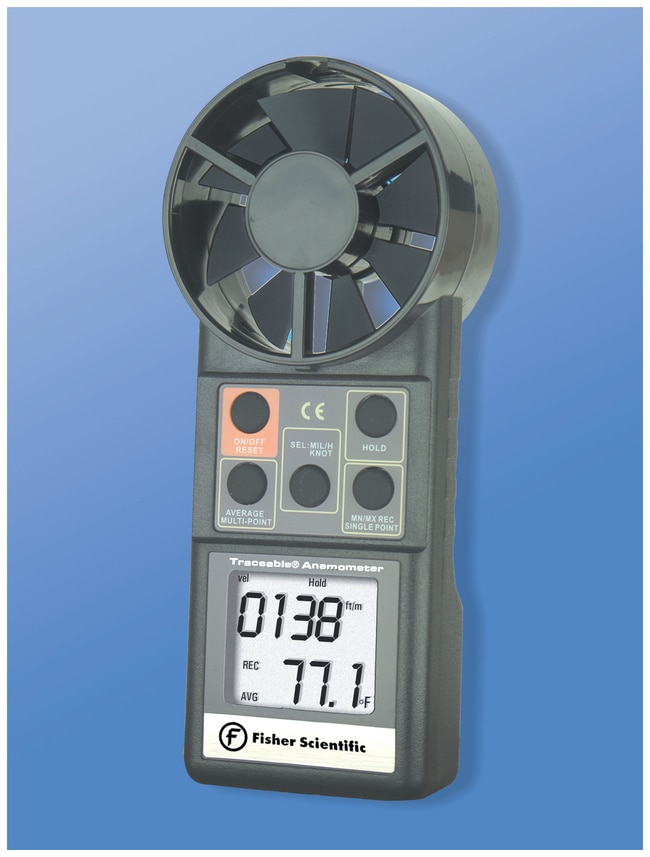 Fisherbrand Traceable Compact Anemometer/Thermometer Anemometer