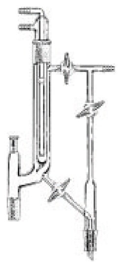 Kimble Kontes Variable Reflux Distillation Heads with PTFE Plugs:Specialty