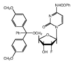 N4-Benzoyl-5'-O-(4,4'-dimethoxytrityl)-2'-fluoro-2'-deoxycytidine, 98%, Thermo Scientific 1 g | Buy Online | Thermo Scientific Alfa Aesar | Fisher Scientific