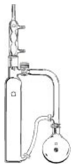 Kimble™ Kontes™ Bevel-Seal Heavier Than Water Continuous Liquid/Liquid Extraction Apparatus