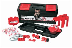 Brady Personal Basic Lockout Kit Black/Red | Buy Online | Brady&trade; | Fisher Scientific