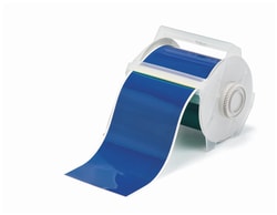 Brady GlobalMark Indoor/Outdoor Grade Vinyl (B-595) Tapes, Blue 4 in. | Buy Online | Brady&trade; | Fisher Scientific